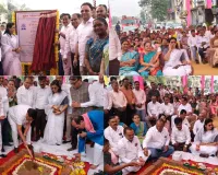 सूरत : लिंबायत में नीलगिरी सर्कल पर 66.38 करोड़ रुपये के फ्लाईओवर ब्रिज का शिलान्यास