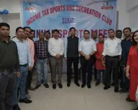 सूरत : आयकर विभाग सूरत की वार्षिक खेल प्रतियोगिता से टीम भावना और स्वास्थ्य को बढ़ावा