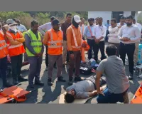 वडोदरा  : आपदा एवं दुर्घटना प्रबंधन तैयारियों का आंकलन करने हेतु अंकलेश्वर स्टेशन पर मॉक ड्रिल