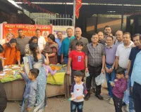 सूरत : अग्रवाल समाज जागृति सेवा समिति ने गिरजाशंकर महादेव मंदिर में 12वीं बार कराया सामूहिक भोजन