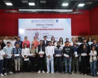 एसजीटी यूनिवर्सिटी ने छात्रवृत्ति वितरण समारोह आयोजित किया
