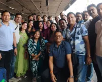 सूरत : खाटू धाम के लिए रंगीला श्याम सेवा समिति का 100 सदस्यीय जत्था रवाना