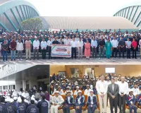 सूरत : नक्सल प्रभावित क्षेत्रों के 250 से अधिक युवाओं ने चैंबर ऑफ़ कॉमर्स का किया दौरा