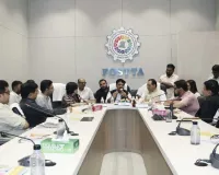 सूरत : सूरत टेक्सटाइल के इतिहास में स्वर्णिम अध्याय,  FOSTTA के मंच पर पहली बार साथ आए GTU और VNSGU