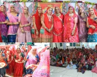 सूरत में राजस्थानी संस्कृति की छटा: सुथार समाज की महिलाओं ने धूमधाम से मनाया गणगौर उत्सव