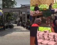 सूरत : गैस संकट के बीच टेक्सटाइल इंडस्ट्री की पहल, मजदूरों का पलायन रोकने के लिए 24 घंटे भोजन व्यवस्था