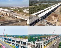 सूरत : बुलेट ट्रेन स्टेशन का स्ट्रक्चरल काम पूरा, फिनिशिंग और ट्रैक कार्य जारी