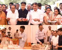 सूरत : अडाजन में मिलेट्स फेस्टिवल का आगाज़, हेल्थ स्टेट मिनिस्टर प्रफुलभाई पंशेरिया ने किया उद्घाटन