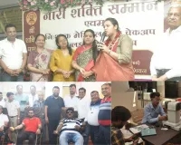 सूरत : निःशुल्क हेल्थ चेकअप एवं ब्लड डोनेशन कैंप में 58 यूनिट रक्त संग्रह, नारी शक्ति का सम्मान
