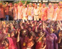 सूरत :  श्री महेश फागोत्सव प्रभात फेरी का भव्य आयोजन, हजारों श्रद्धालुओं की उमड़ी भीड़