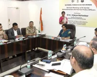 वडोदरा : राष्ट्रीय महिला आयोग की अध्यक्ष विजया रहाटकर ने वडोदरा में की उच्च स्तरीय समीक्षा बैठक