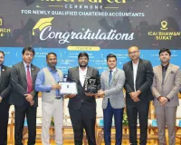 सूरत : सूरत में नए चार्टर्ड अकाउंटेंट्स का सम्मान, ‘मीट एंड ग्रीट’ समारोह आयोजित