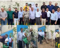 सूरत : वर्ल्ड अर्थ डे पर सूरत में पर्यावरण संरक्षण का संदेश, 150 से अधिक पौधारोपण