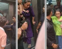 सूरत : वेसु में लिफ्ट में फंसे 11 लोग, फायर टीम ने सुरक्षित निकाला