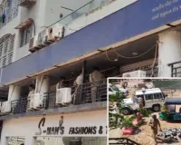 सूरत : वराछा के SBI में  दिनदहाड़े सनसनीखेज लूट, बंदूक की नोक पर 50 लाख ले उड़े 5 लुटेरे