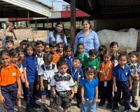 सूरत : व्हाइट लोटस इंटरनेशनल स्कूल शेपिंग माइंड्स, टचिंग हार्ट्स नन्हे एस्टेरियन्स ने सीखे दया और करुणा के बड़े सबक