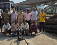 वडोदरा : रेल सुरक्षा बल द्वारा रेलवे भूमि से अवैध रूप से पेड़ों की कटाई एवं चोरी करने वाले आरोपियों के विरुद्ध कार्रवाई