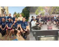 सूरत : न्यू सिविल हॉस्पिटल मॉर्निंग क्लब ने मनाया पश्चिम बंगाल जीत का जश्न