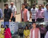 सूरत : स्वास्थ्य मंत्री प्रफुलभाई पनशेरिया का न्यू सिविल हॉस्पिटल में औचक निरीक्षण
