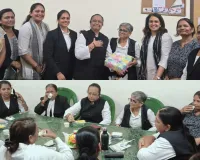 सूरत : महिला वकीलों ने सीनियर एडवोकेट मीनाबेन जगताप का किया सम्मान