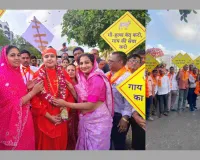 सूरत : सर्वधर्म संस्था ने निकाली भव्य गौ सम्मान जागरूकता रैली