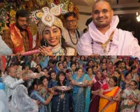 सूरत : श्रीमद्भागवत कथा के पांचवें दिन कृष्ण बाल लीलाओं का भाव पूर्ण वर्णन