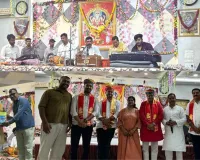 सूरत : श्री विश्वकर्मा भगवान के नाम भजन संध्या का आयोजन, नव निर्वाचित पार्षदों का हुआ सम्मान