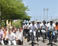 सूरत : विश्व पर्यावरण दिवस पर निकली भव्य साइकिल रैली, पर्यावरण संरक्षण और ईंधन बचत का दिया संदेश