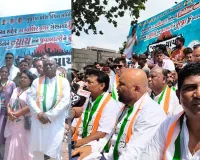 सूरत : नासिर नगर डिमोलिशन मामले पर सियासत तेज, कांग्रेस का धरना-प्रदर्शन; हाई-लेवल जांच की मांग
