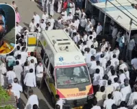 सूरत : कतर गैस प्लांट विस्फोट में जान गंवाने वाले डुमस के सनी पटेल को नम आंखों से अंतिम विदाई