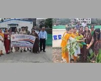 सूरत : विश्व पर्यावरण दिवस पर महावीर इंटरनेशनल वीरा दृष्टि ने किया पौधारोपण