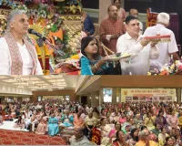 सूरत : श्रीमद्भागवत कथा ज्ञान यज्ञ में कृष्ण बाल लीलाओं का वर्णन, श्रद्धालुओं ने लिया भक्ति रस का आनंद