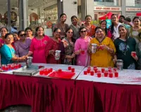 सूरत : निर्जला एकादशी पर श्री श्याम प्रचार मंडल महिला इकाई ने बांटा शीतल शरबत