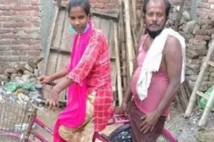 बिहार की 'साइकिल गर्ल' ज्योति पासवान के पिता का निधन