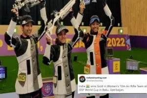 आईएसएसएफ विश्व कप : भारतीय महिला रायफल टीम ने किया बड़ा कारनामा, स्वर्ण के साथ की शुरूआत, पुरुष दल से मिली निराशा