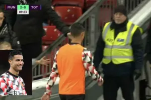 फुटबॉल : क्रिस्टियानो रोनाल्डो की अनुशासनहीनता जारी, मैच के दौरान ही चले गए मैदान से बाहर