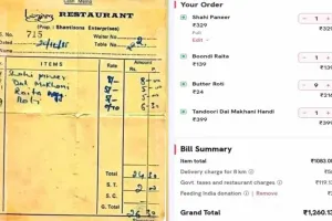 सोशल मीडिया : वायरल हो रहे 37 साल पुराने रेस्तरा बिल देख कर आप भी कहेंगे कि ‘कितना सस्ता था वो जमाना!’