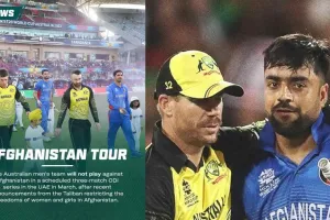 क्रिकेट : अफगानिस्तान में चल रहे तालिबानी शासन में महिलाओं पर लदे प्रतिबंध को देखते हुए ऑस्ट्रेलिया ने रद्द किया अपना दौरा, रशीद ने भी किया पलटवार