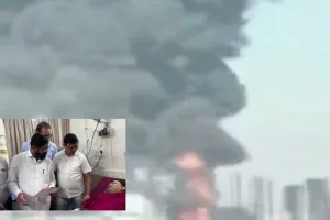 नासिक : जिंदल कंपनी के पोली फिल्म प्लांट में आग लगी, 2 लोगों की मौत, 17 घायल