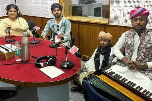 रेडियो कलाकार ममता मोट और शेर खान ने 'एक मुलाकात' कार्यक्रम में राजस्थानी गानों से दर्शकों को किया मंत्रमुग्ध 