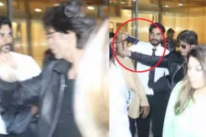 एयरपोर्ट पर शाहरुख खान का बर्ताव देख भड़के फैंस, वीडियो वायरल
