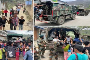मणिपुरः चुराचांदपुर में 3 घंटे के लिए कर्फ्यू में ढील, सुरक्षा बलों ने फ्लैग मार्च किया