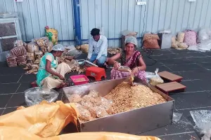 रायपुर : स्वादिष्ट चटपटे स्वाद की खुशबू बिखेर रहा तिलई ग्राम का रीपा