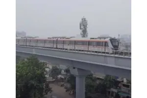 गांधीनगर में मेट्रो ट्रेन का प्री-ट्रायल रन शुरू, फेज टू का काम जारी