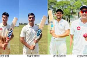 सूरत की सीनियर और अंडर-23 क्रिकेट टीम ने रिलायंस इंटर-डिस्ट्रिक्ट मल्टी-डे टूर्नामेंट में भरूच को हराया