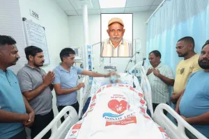 सूरत : ब्रेन-डेड किसान सुरेशभाई के अंगदान से दो लोगों को मिला नया जीवन