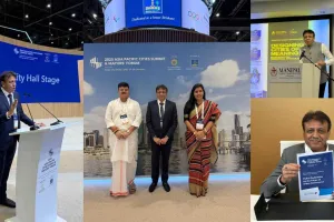 सूरत : दुबई के APCS शिखर सम्मेलन में महापौर दक्षेश मावाणी ने किया 'सूरत मॉडल' का वैश्विक प्रदर्शन