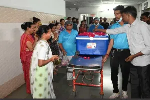 वडोदरा : जैन मंदिर में सेवारत हितेंद्रभाई परमार ने लिया था अंगदान का जीवंत व्रत, ब्रेन डेड के बाद एसएसजी अस्पताल में हुआ अंगदान