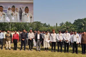 सूरत : विद्यादीप विश्वविद्यालय में भारत भारती के सहयोग से पूर्व सैनिकों के सम्मान में “संवाद” कार्यक्रम आयोजित