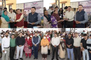 सूरत : शहर को सफाई में नंबर 1 बनाने वाले सफाई नायकों का सम्मान,  मुफ्त UV चश्मे और फेस मास्क वितरित